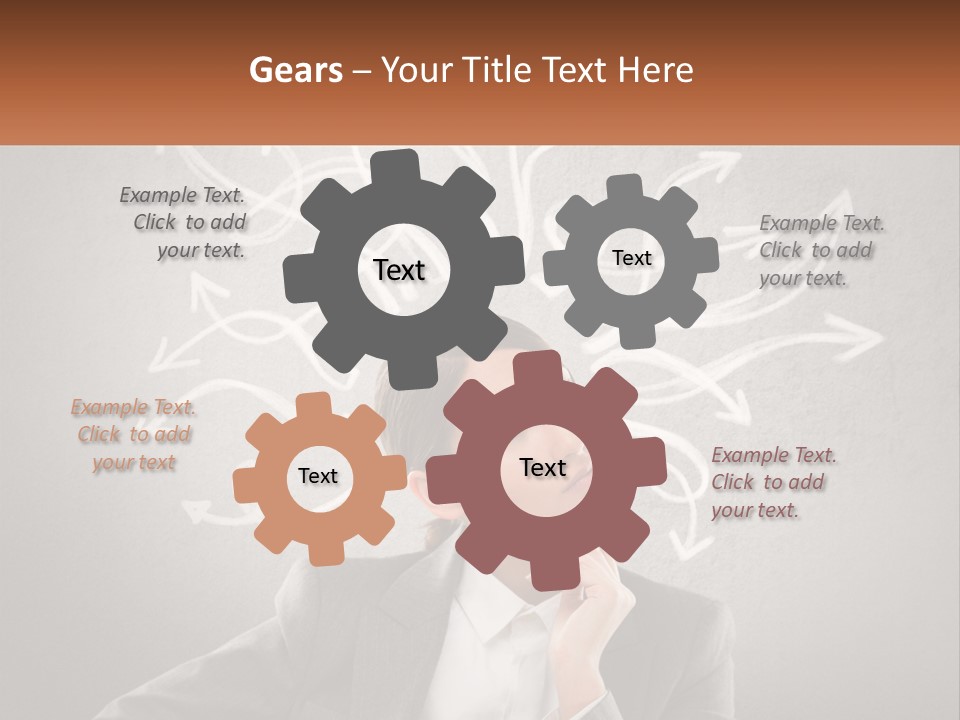 Building Render Graphic PowerPoint Template