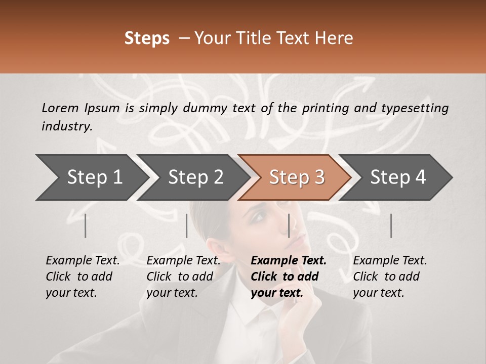 Building Render Graphic PowerPoint Template