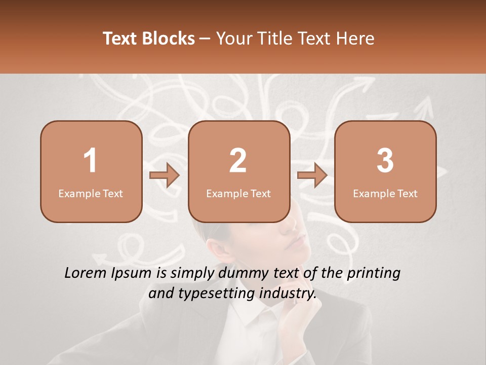 Building Render Graphic PowerPoint Template