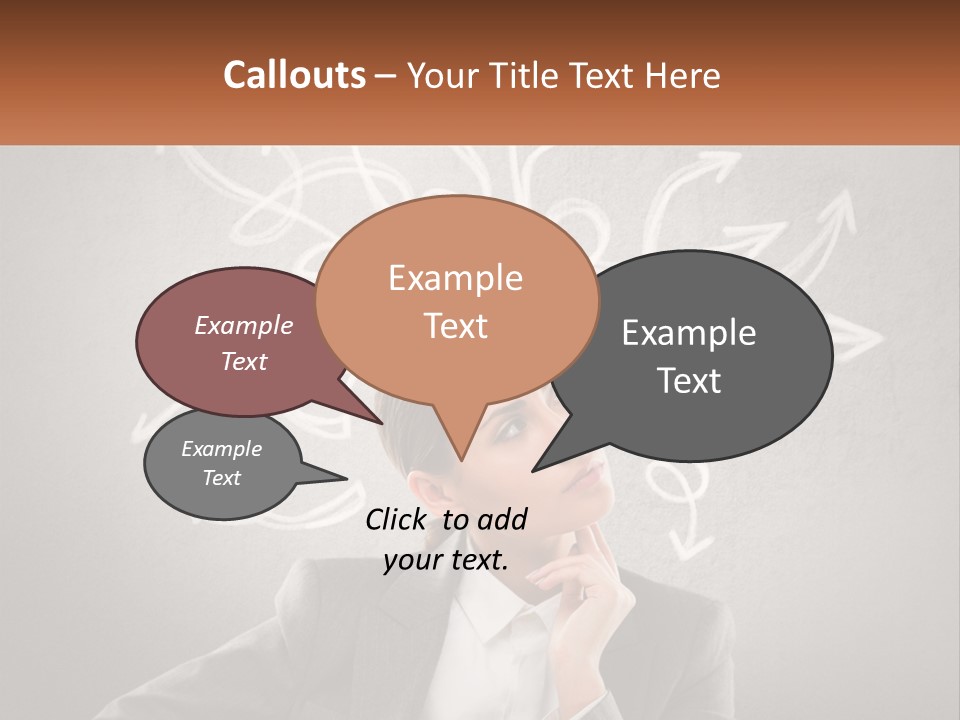 Building Render Graphic PowerPoint Template