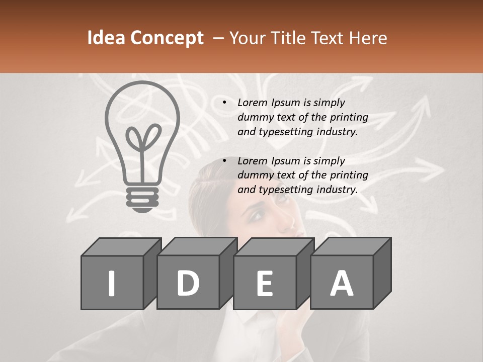 Building Render Graphic PowerPoint Template