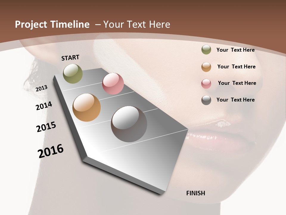 Structure Town Grey PowerPoint Template