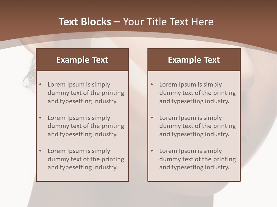 Structure Town Grey PowerPoint Template