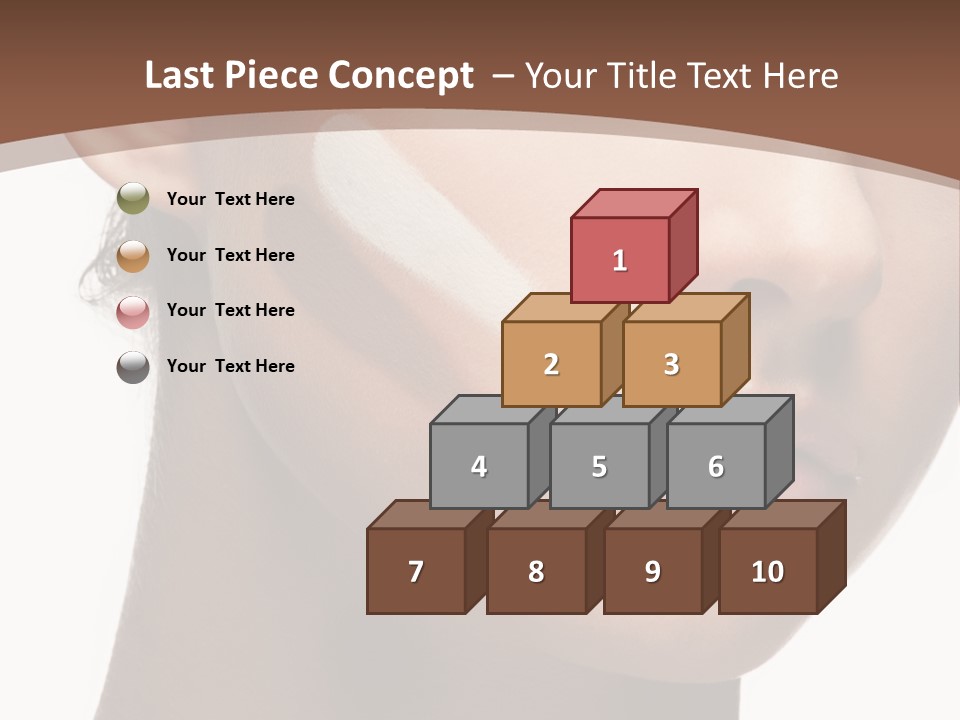 Structure Town Grey PowerPoint Template