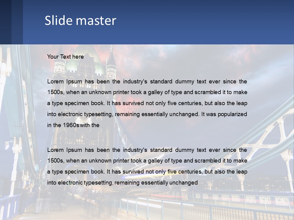 Illustration Concept Big PowerPoint Template