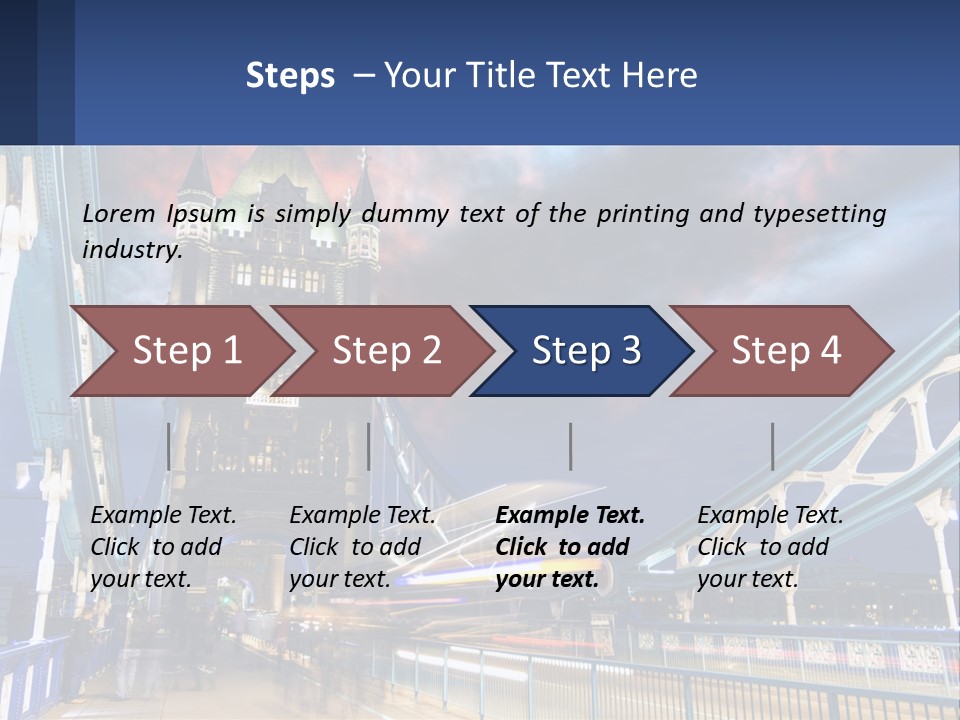 Illustration Concept Big PowerPoint Template