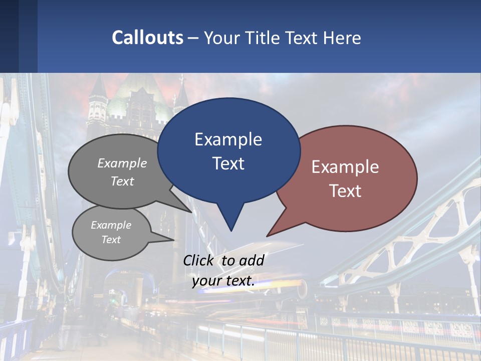 Illustration Concept Big PowerPoint Template