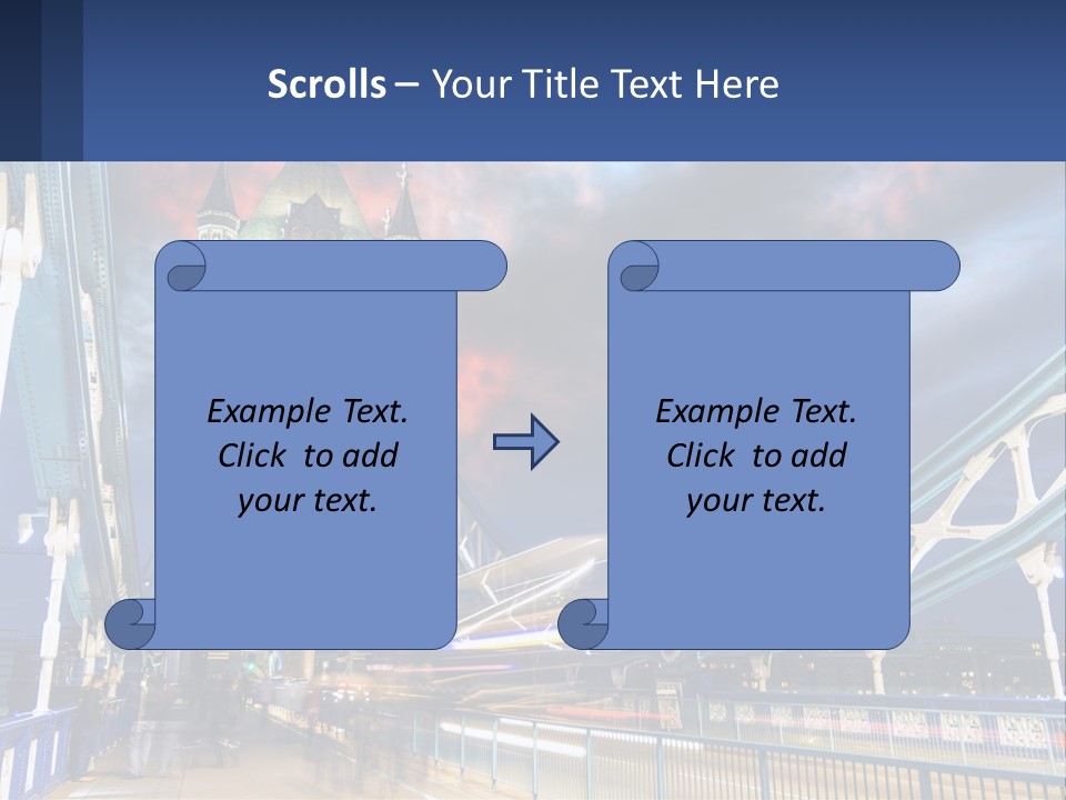 Illustration Concept Big PowerPoint Template