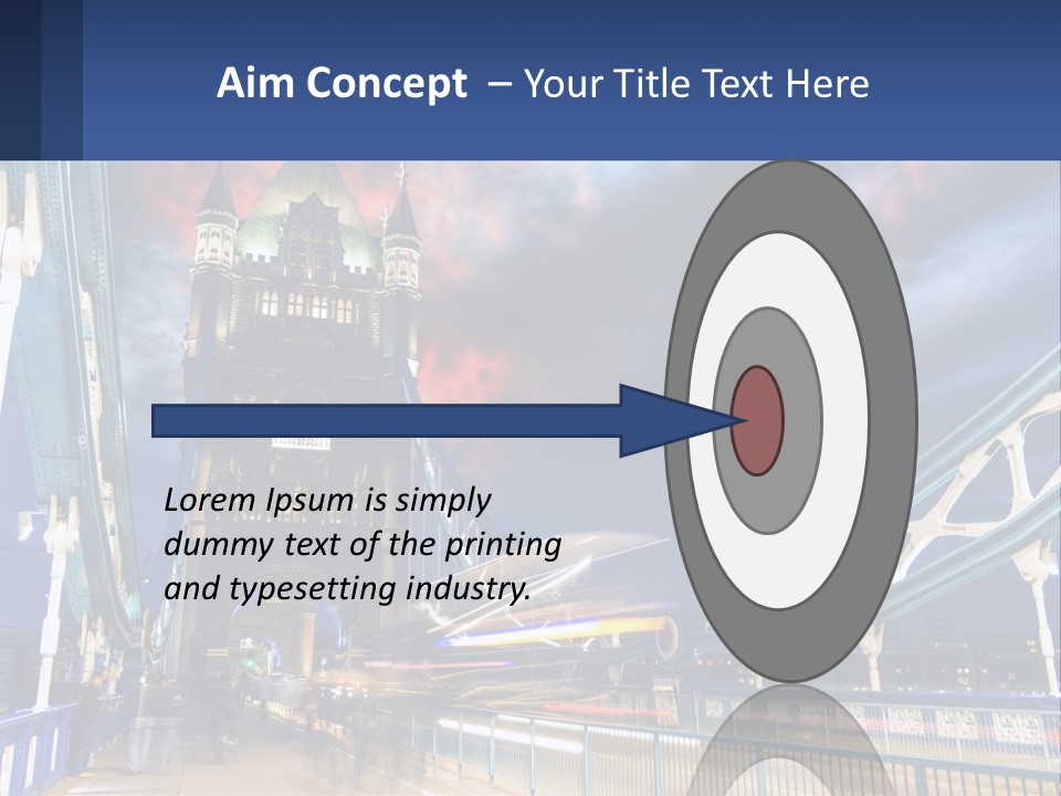 Illustration Concept Big PowerPoint Template