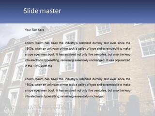 Black Render Structure PowerPoint Template