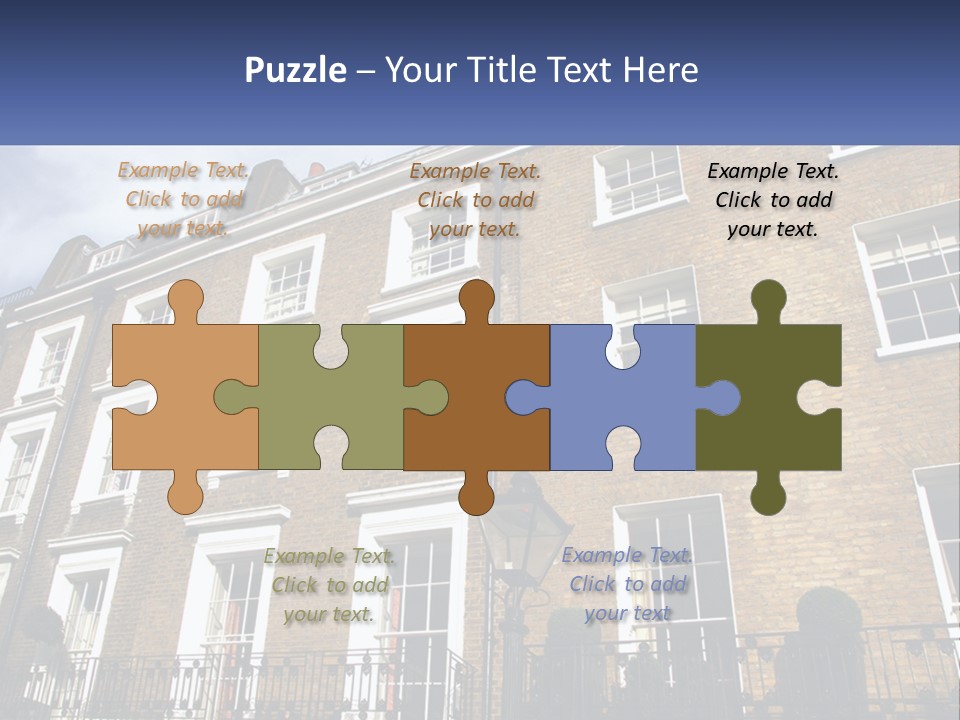 Black Render Structure PowerPoint Template