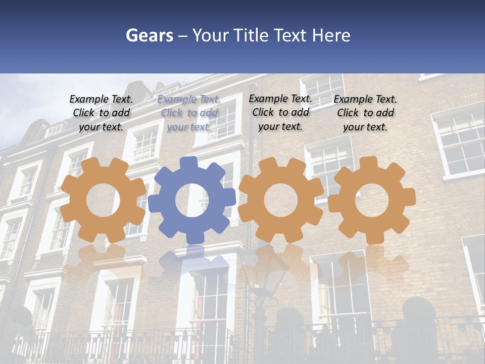 Black Render Structure PowerPoint Template