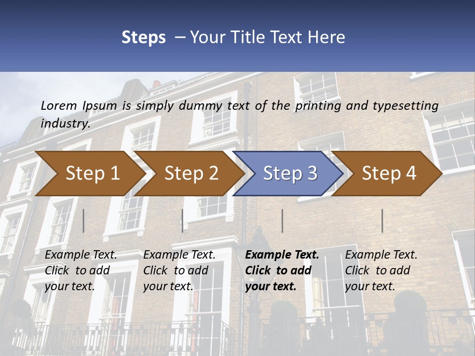 Black Render Structure PowerPoint Template