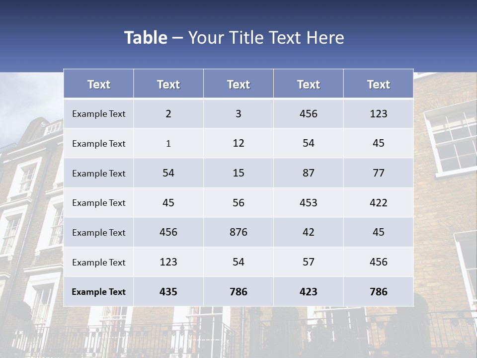 Black Render Structure PowerPoint Template