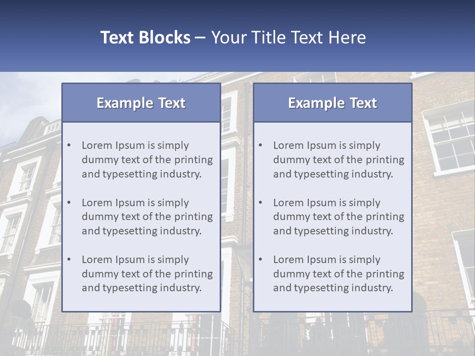 Black Render Structure PowerPoint Template