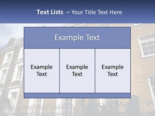 Black Render Structure PowerPoint Template