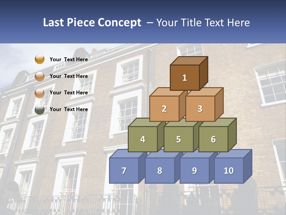 Black Render Structure PowerPoint Template