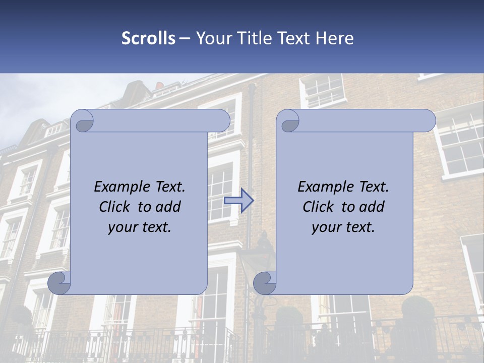 Black Render Structure PowerPoint Template