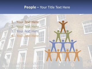 Black Render Structure PowerPoint Template