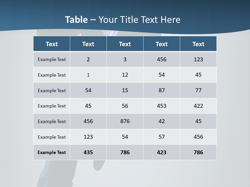 High View House PowerPoint Template