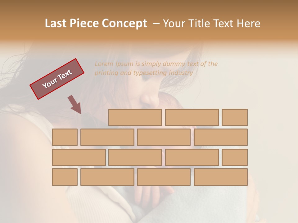 Graphic Tall Construction PowerPoint Template