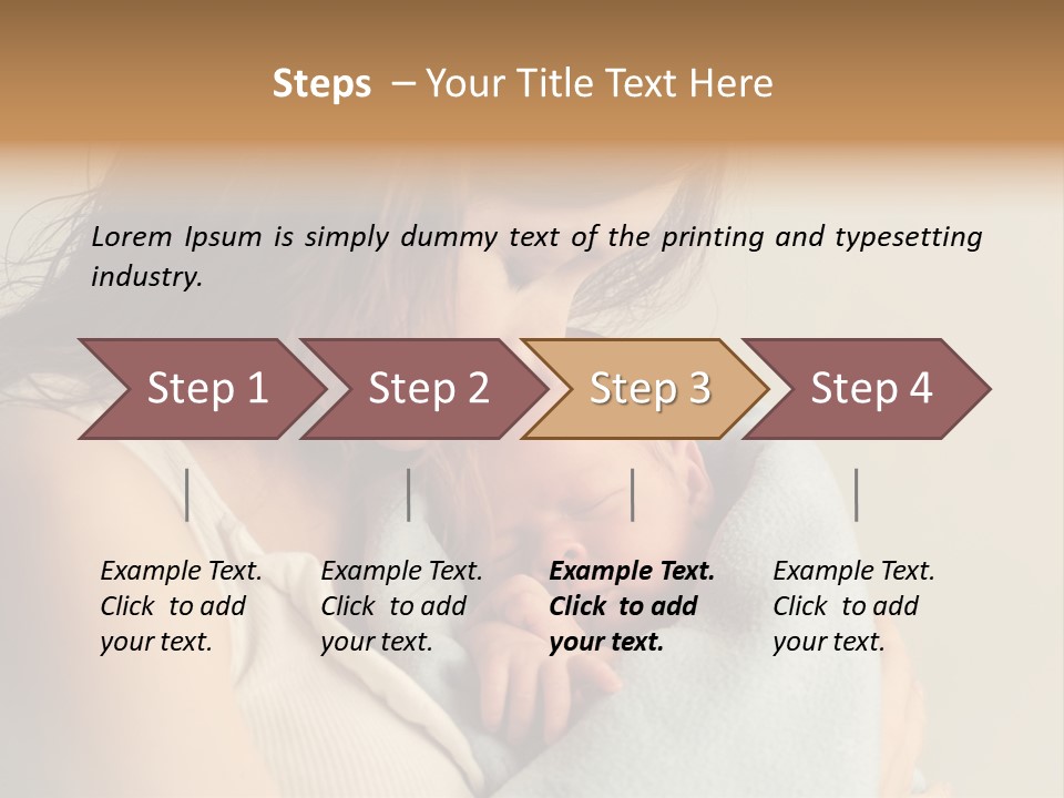 Graphic Tall Construction PowerPoint Template