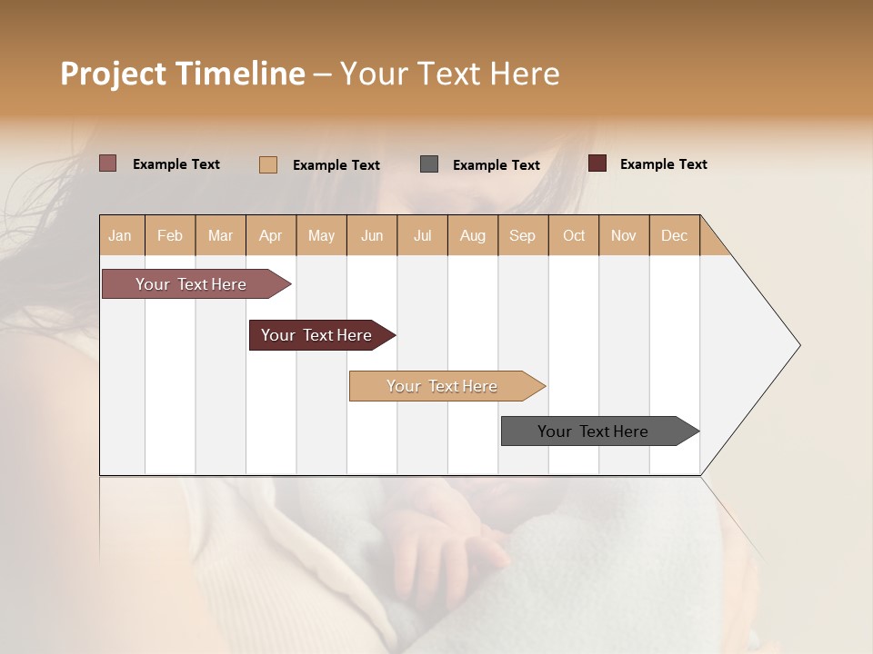 Graphic Tall Construction PowerPoint Template