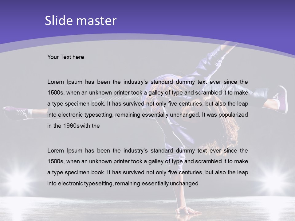 Square Shape Abstract PowerPoint Template