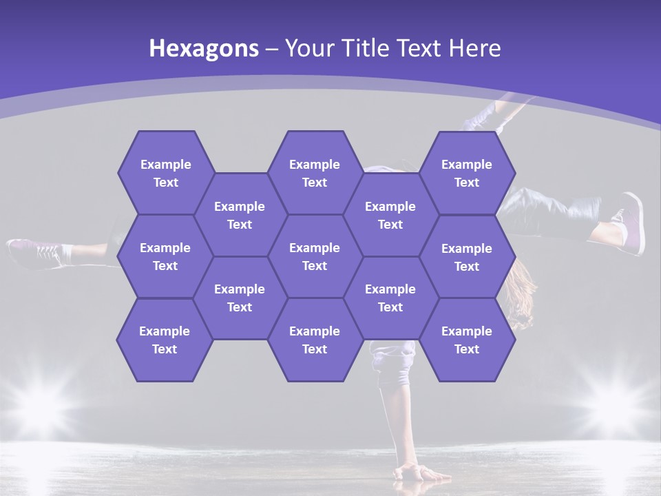 Square Shape Abstract PowerPoint Template