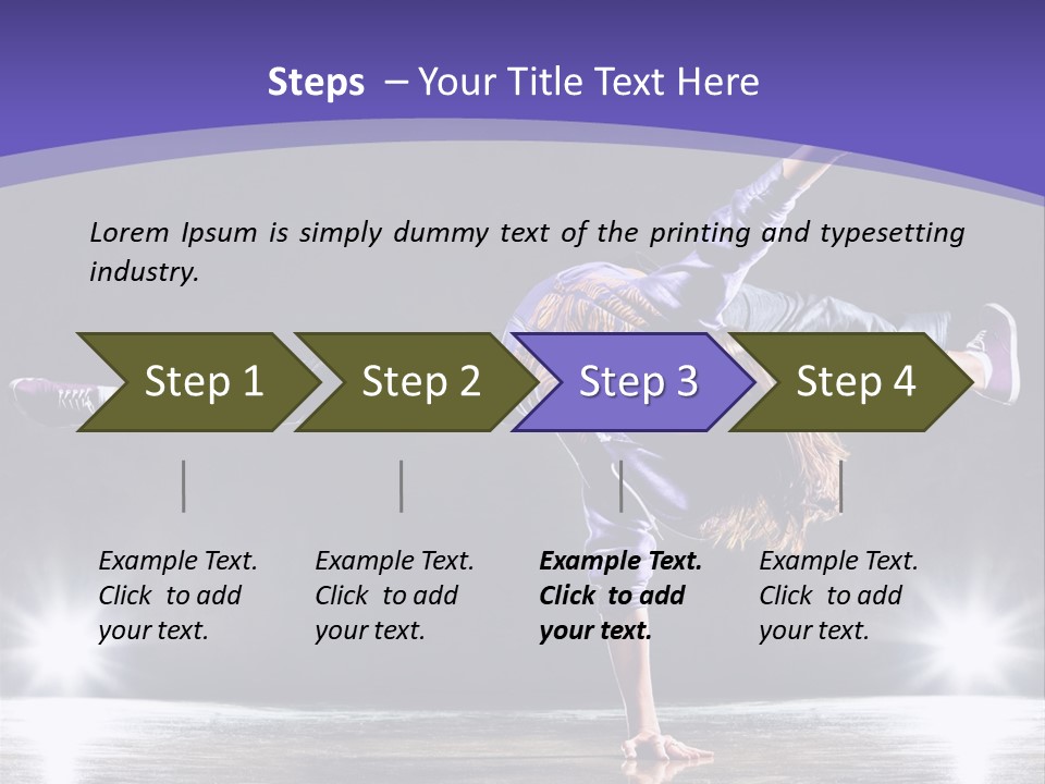 Square Shape Abstract PowerPoint Template