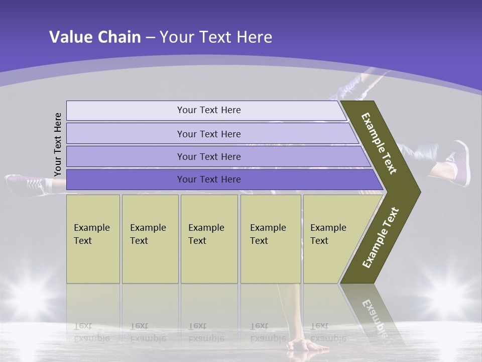 Square Shape Abstract PowerPoint Template