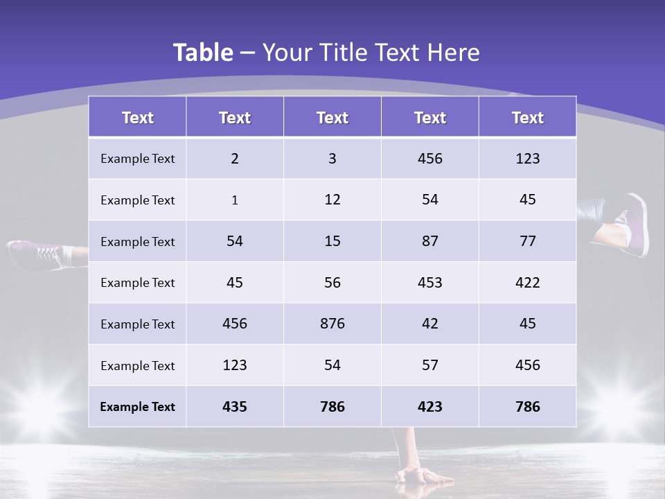 Square Shape Abstract PowerPoint Template