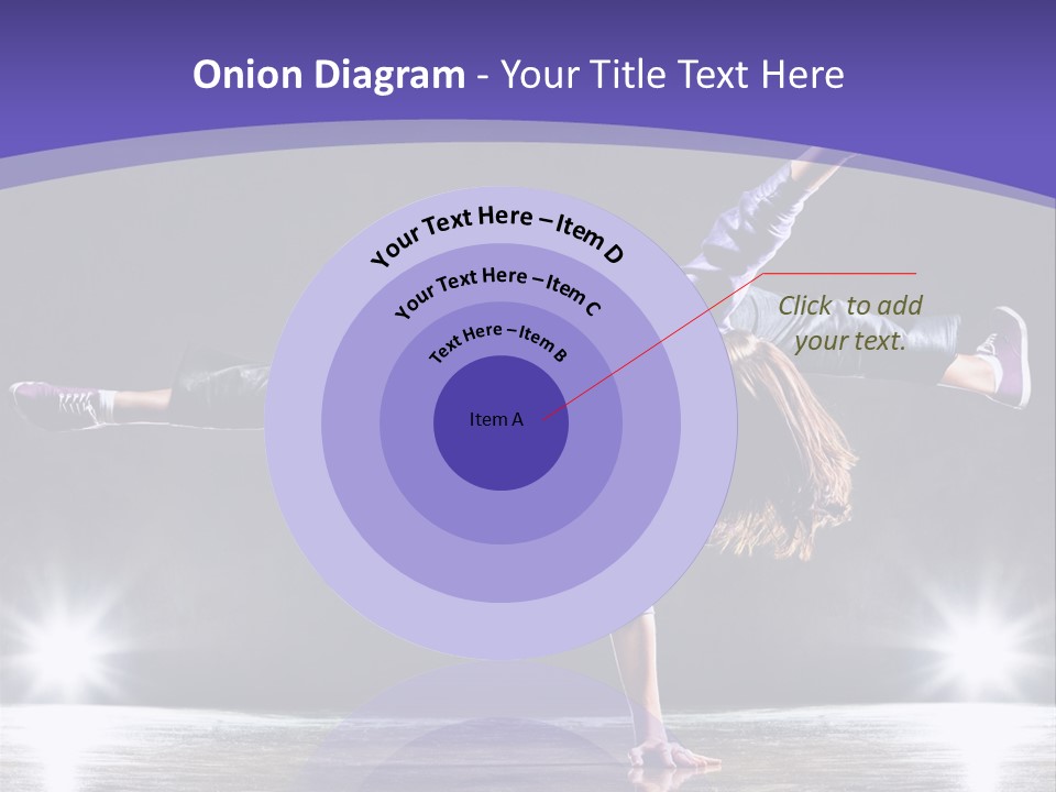 Square Shape Abstract PowerPoint Template