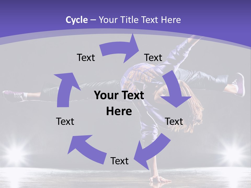 Square Shape Abstract PowerPoint Template
