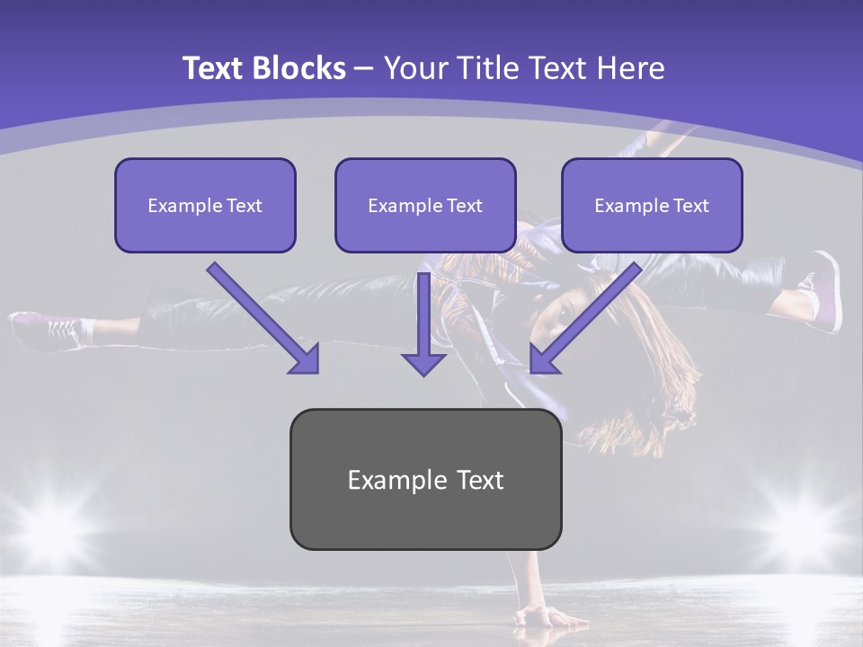 Square Shape Abstract PowerPoint Template