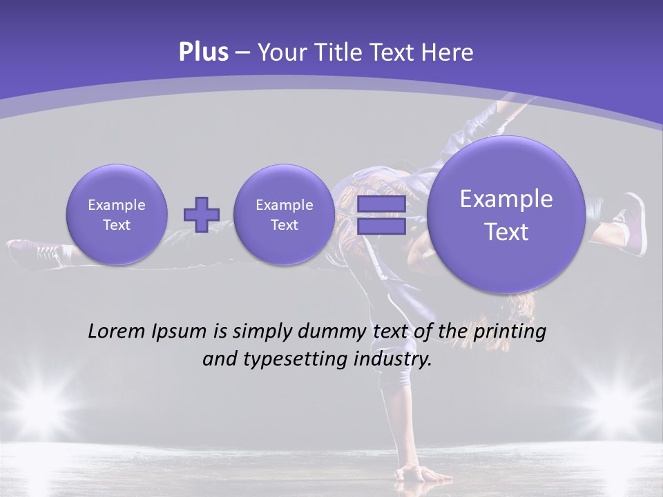 Square Shape Abstract PowerPoint Template