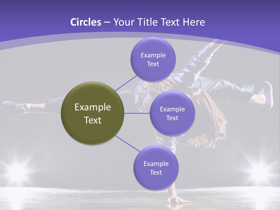 Square Shape Abstract PowerPoint Template