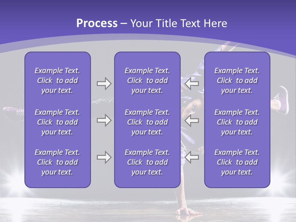 Square Shape Abstract PowerPoint Template