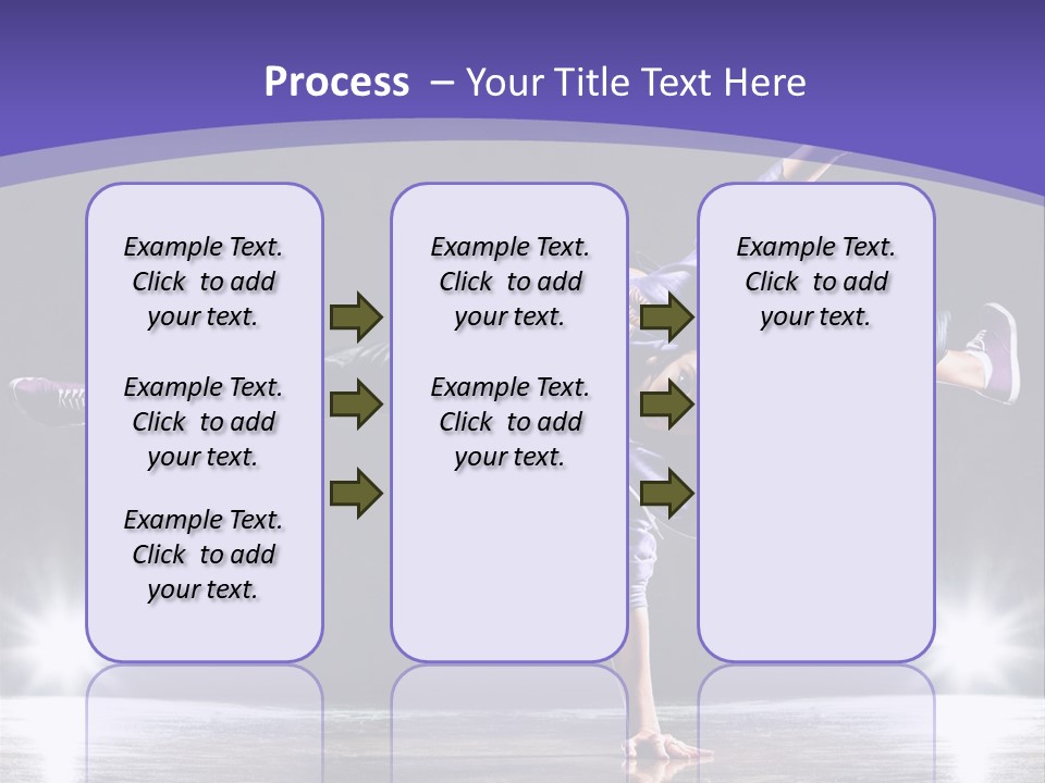 Square Shape Abstract PowerPoint Template