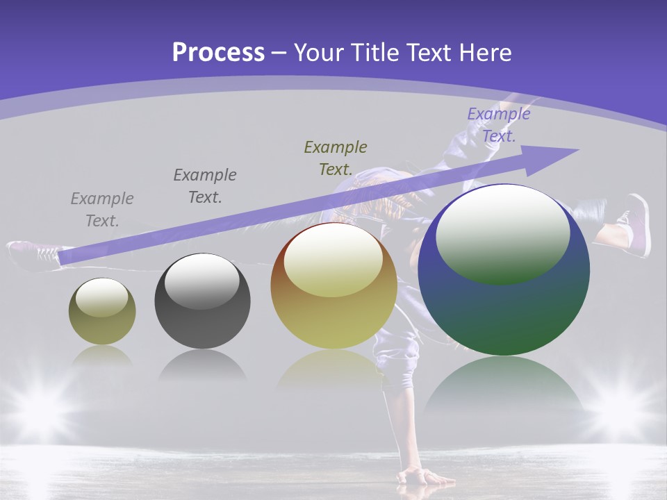 Square Shape Abstract PowerPoint Template