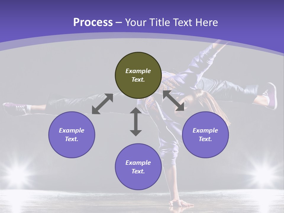 Square Shape Abstract PowerPoint Template