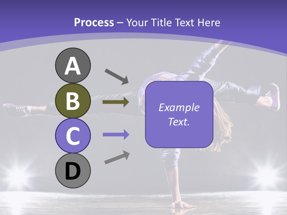 Square Shape Abstract PowerPoint Template