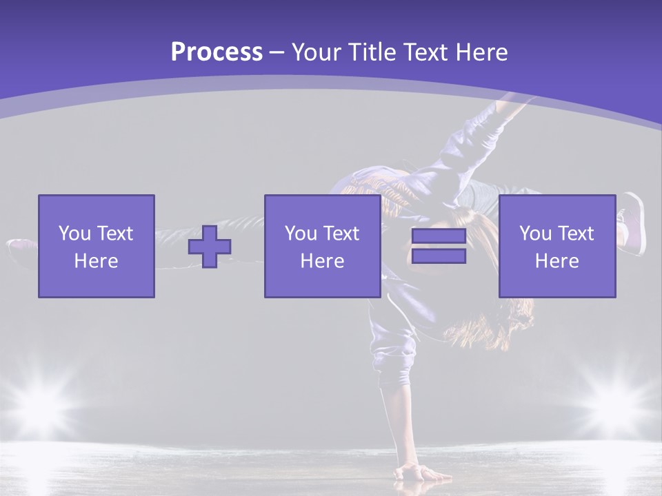 Square Shape Abstract PowerPoint Template