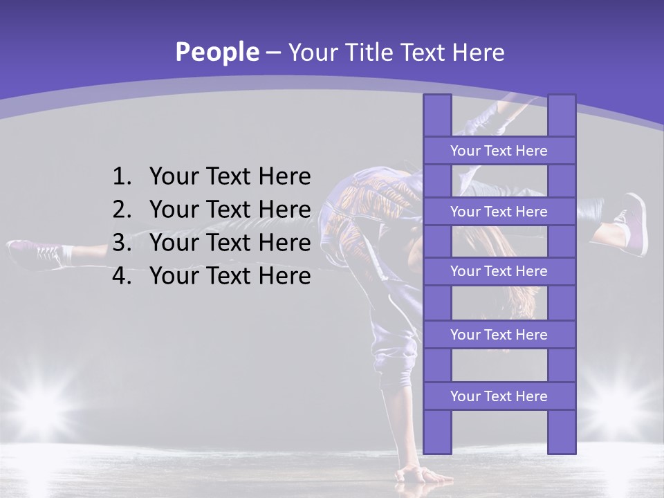Square Shape Abstract PowerPoint Template