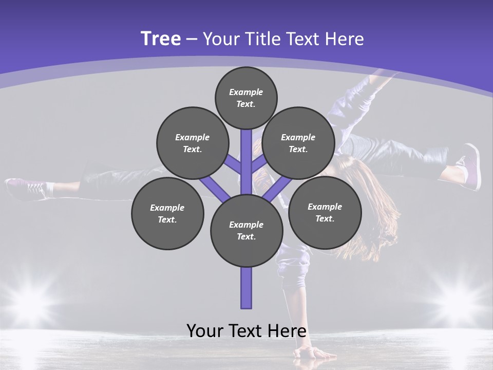 Square Shape Abstract PowerPoint Template