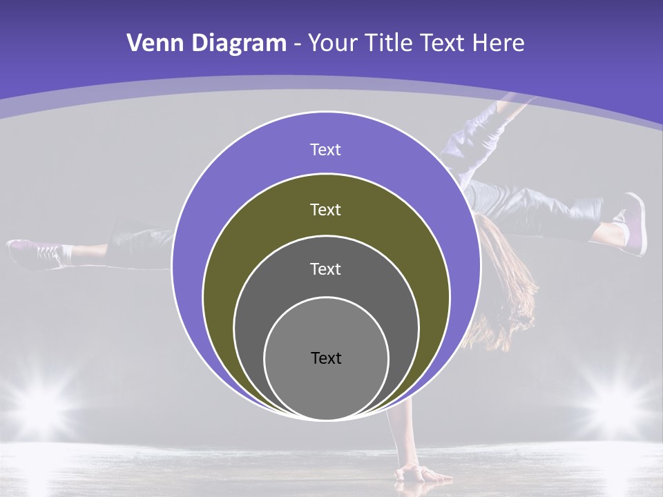 Square Shape Abstract PowerPoint Template