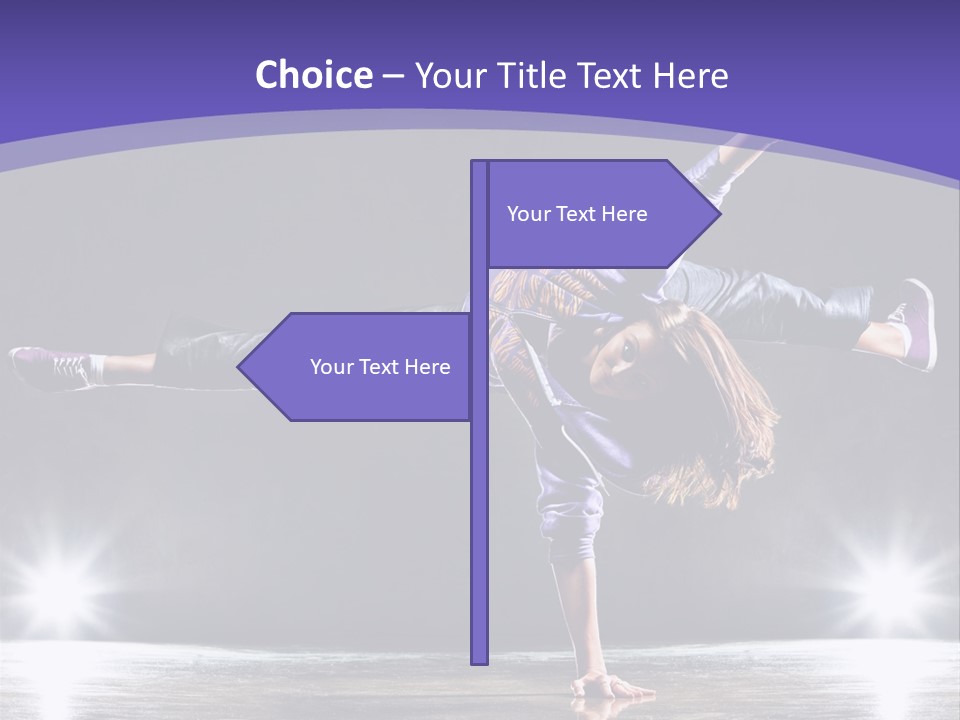 Square Shape Abstract PowerPoint Template