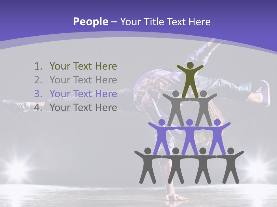 Square Shape Abstract PowerPoint Template