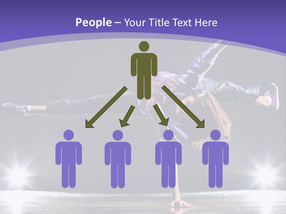 Square Shape Abstract PowerPoint Template