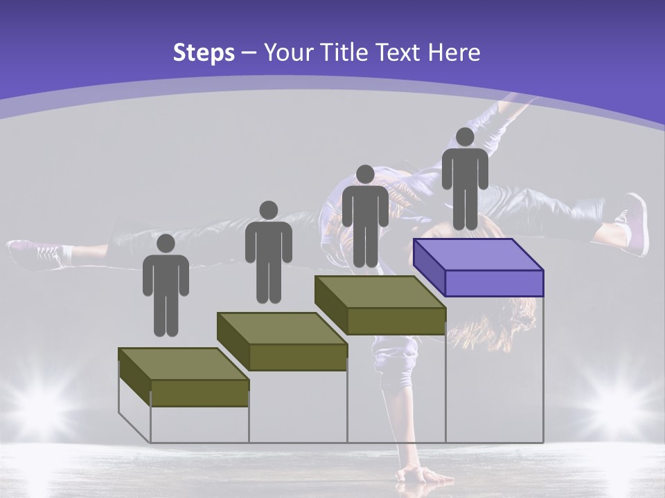 Square Shape Abstract PowerPoint Template